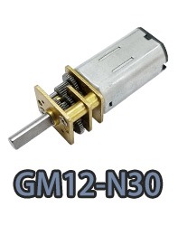 GM12-N30 small spur geared dc electric motor.webp