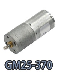 GM25-370 small spur geared dc electric motor.webp